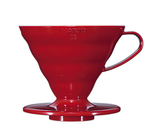 COFFEE - HOT BREW PAPER DRIP - RED 1-4 CUPS PLASTIC MATERIAL