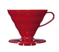 COFFEE - HOT BREW PAPER DRIP - RED 1-4 CUPS PLASTIC MATERIAL