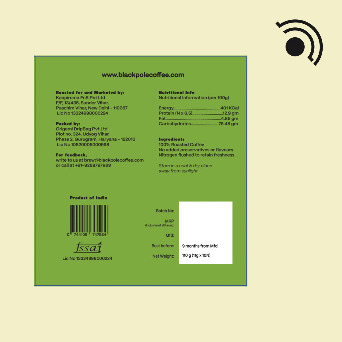 Arabica Heights - Coffee Drip Bags