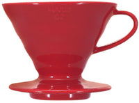 COFFEE - HOT BREW PAPER DRIP - RED 1-4 CUPS PLASTIC MATERIAL