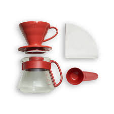 V60 POUR OVER KIT CERAMIC 360 ML MEASURING SPOON 40 PAPER